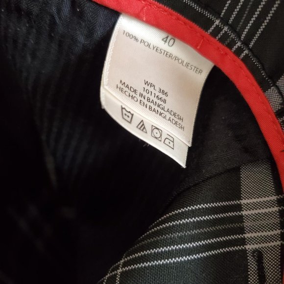 Mens plaid golf shorts Haggar H26 size 40 - Picture 2 of 5